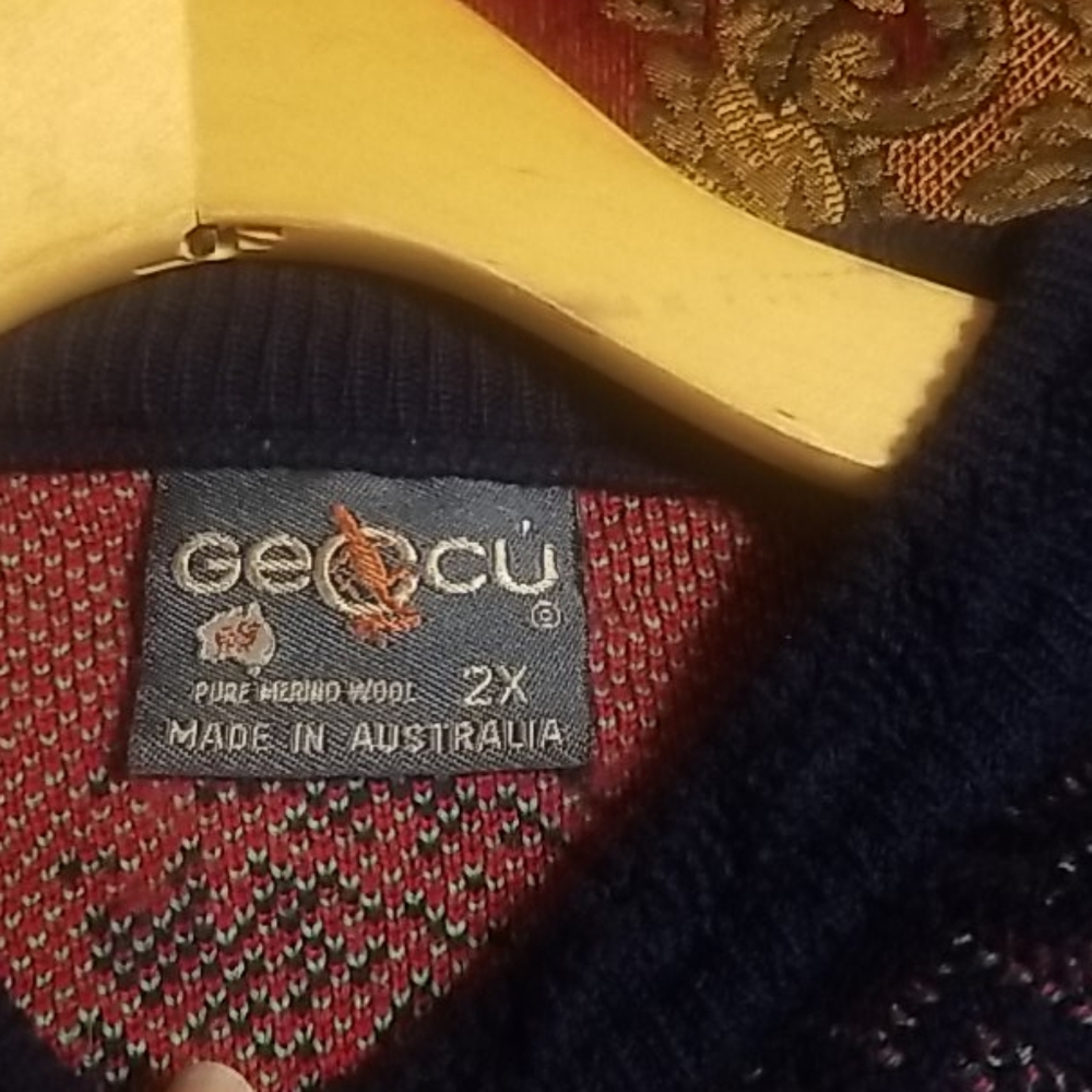 Men's GECCU 3D Sweater From Australia - Picture 4 of 8